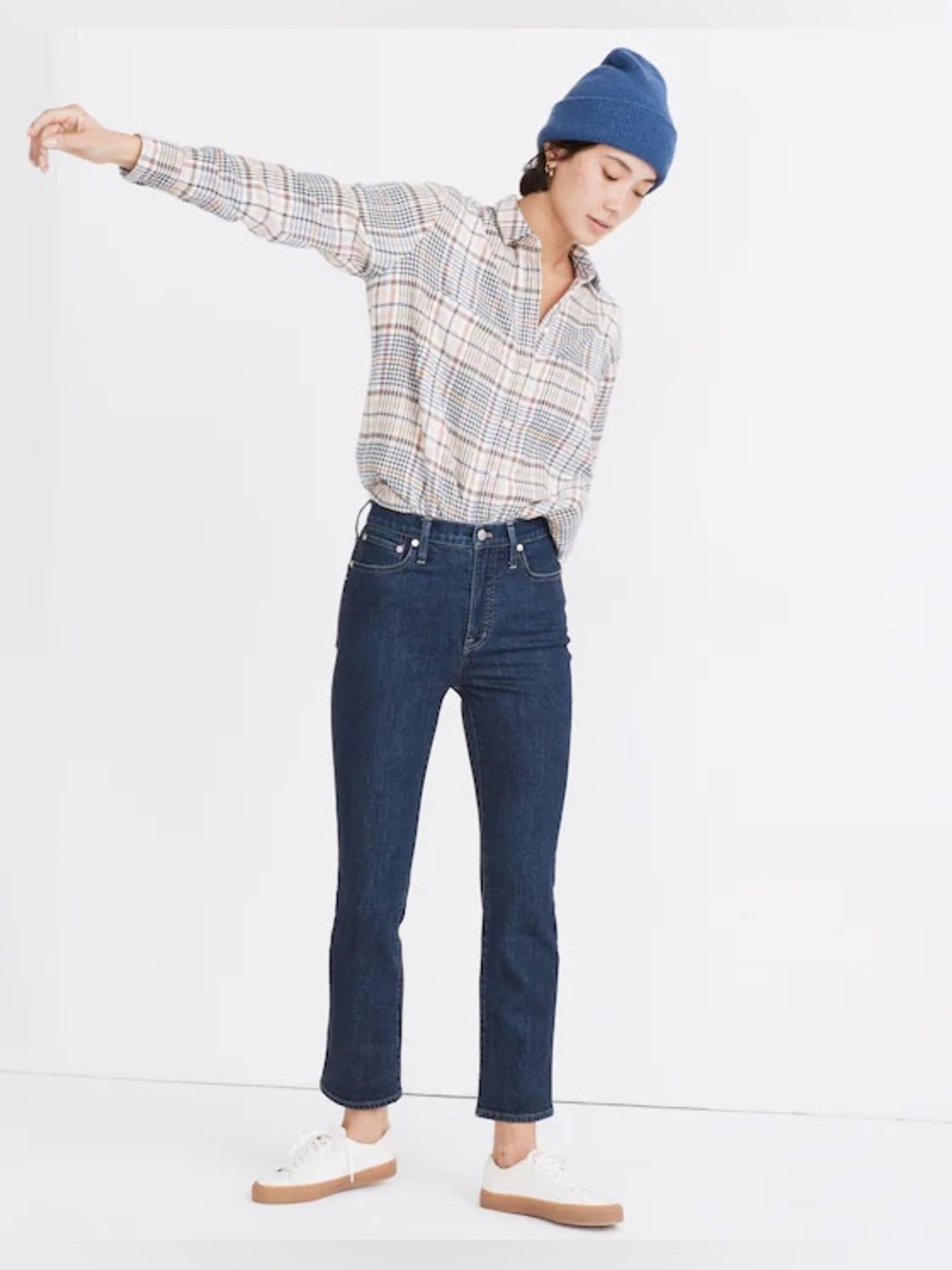 Madewell Slim Demi-Boot Jeans in Midwick Wash Size 24